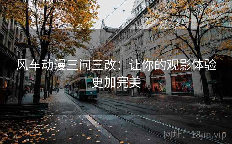 风车动漫三问三改：让你的观影体验更加完美